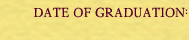 date of graduation