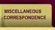 miscellaneous & correspondence