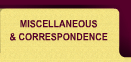 miscellaneous & correspondence